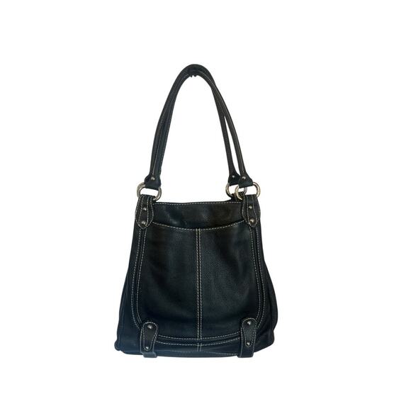 Sophia Caperelli Leather Bucket Purse Handbag Tote Animal Print interior - Picture 1 of 8